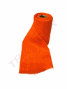 Cinta Tela Tipo Malla Floristería Color Naranja