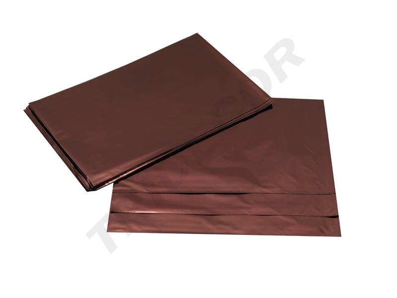 Sobres Metalizados Color Marrón 25x40 cm 50 Unidades