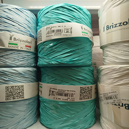 CINTA RAFIA 6802 MM 5X200MT COL 29 AZUL TURQUIA