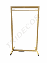 perchero color oro 01ST118MAXI 90X60x150
