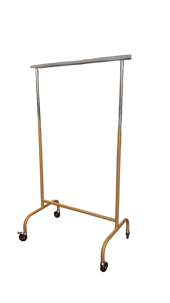 Burro Ropa Regulable en Altura 100x50x160 cm COLOR ORO 可调衣架