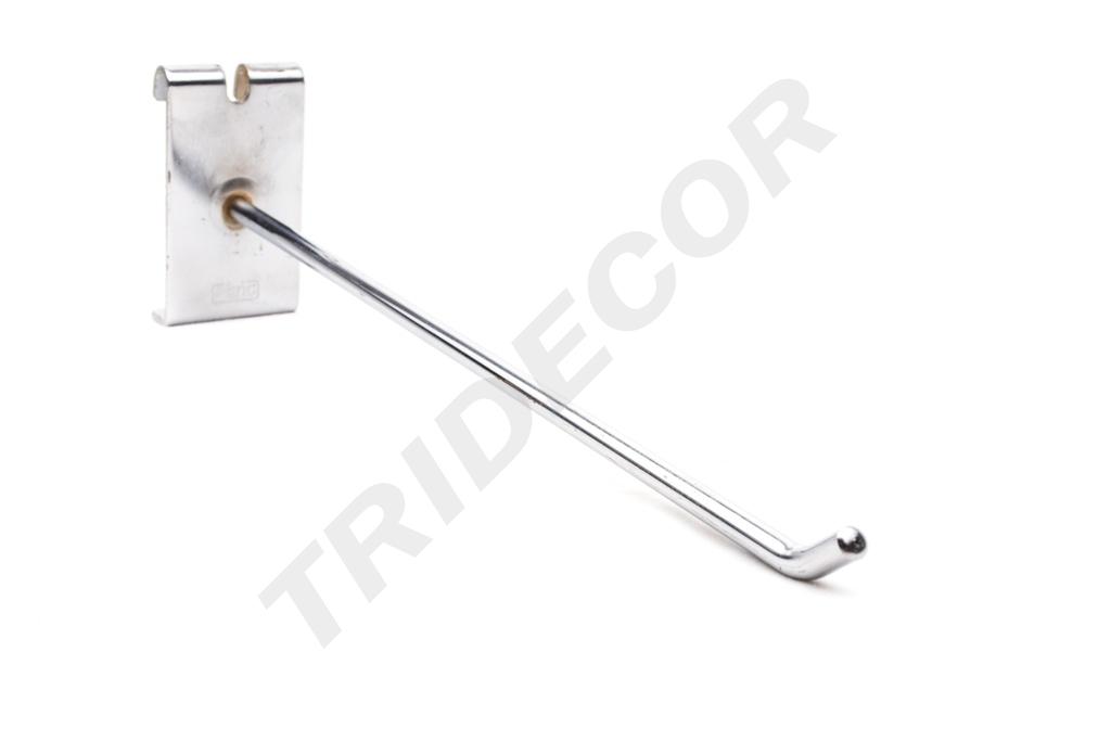 Dicker Chromhaken für Gitter/Maschen 35 cm