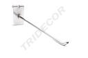 Gancho de Cromo Grosso para Grelhas/Malhas 35 cm