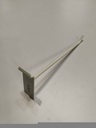 White Hook for Aluminum Panel 20cm 6mm