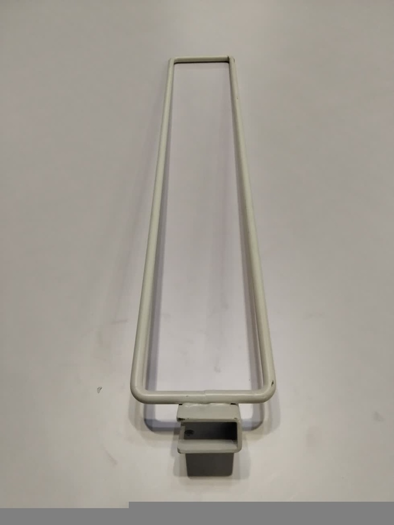 Separador Branco para Tubo Rectan Gulo 8mm 50cm 50/caixa