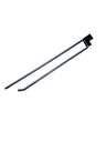 Hook with Black Price Holder for 30 cm 6 mm Tube