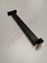 30cm Double Zipper Support Rectan Gular Pipe Black 50Box