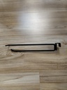 Gancho duplo com suporte de preço para tubo retangular, 6 mm