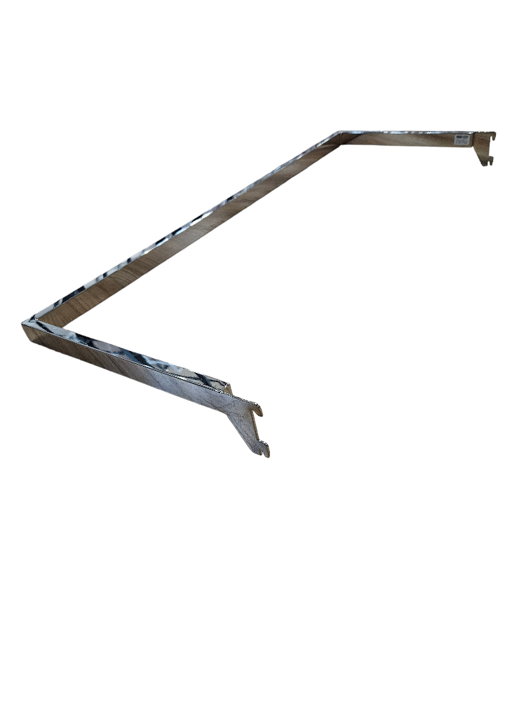 Cabide em Forma de "U" Cromado 90X30Cm 20Unidades/Caixa