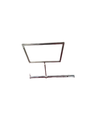 Moldura A4  Portacartel Horizontal De Acero Inoxidable Mate