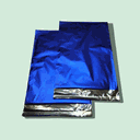 Sobres Metalizados Azules Con Adhesivo 40X60+6 cm