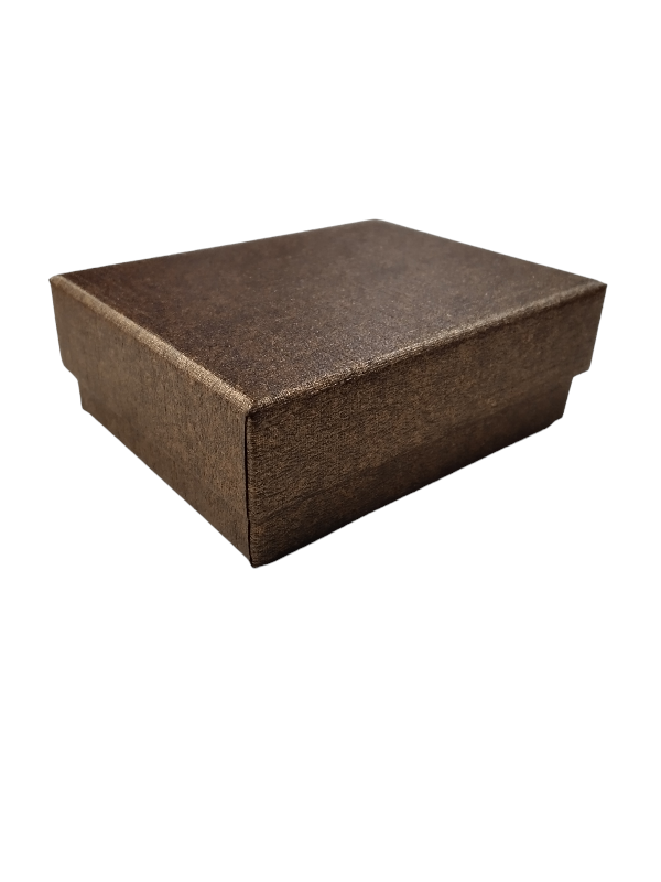 Jewelry Box-Dark Brown 7X9.2X3cm