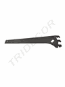 Suporte para bandeja cinza