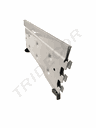 Base blanche 45 cm pour étagère en maille 12 unités/carton