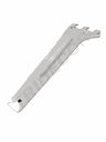 Suport raft 45 cm fundal alb plasă