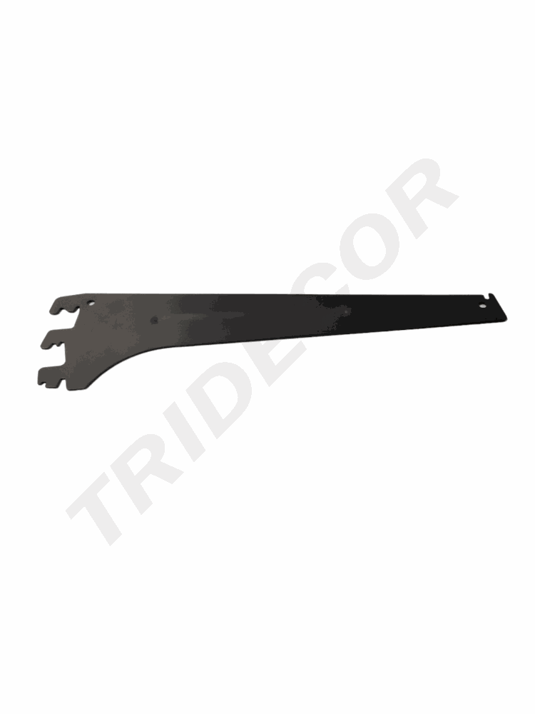 Shelf Support 45cm Gray Mesh Background