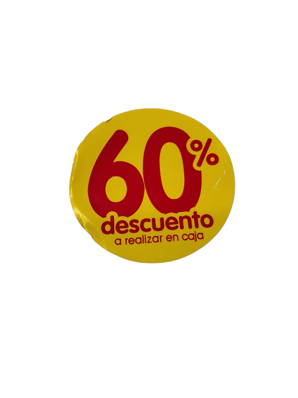 Adesivo -60% de desconto A SER REALIZADO