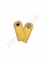 带框牛皮纸模切标签 1.5X3.4cm 200/包 Etiqueta Troquelada Kraft C/Marco 1.5X3.4cm 200/Paq