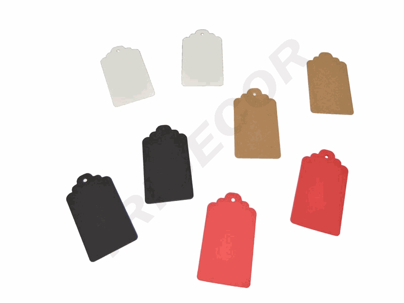 长方形模切标签 5x3.1cm 100/Paq 各种颜色 Etiqueta Troquelada Tubo Rectangular 5x3.1cm 100/Paq Vario Color