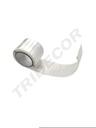 Autocollant pour boîte à bijoux, couleur argent, 3.8x0.6cm, 1000/rouleau