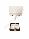 Petit clip porte-prix transparent