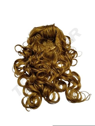 [030006] 金色波浪长发 Peluca la rga Rubia Ondulada