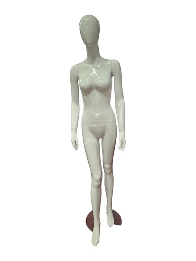 [040617] Glossy White woman mannequin