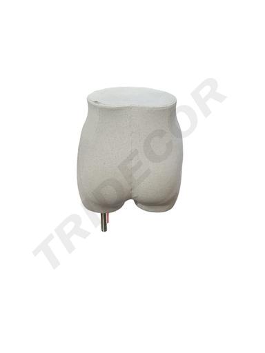 [040625] 女臀模 配不锈钢方底座 Cadera Mujer Con Base Acero Inox