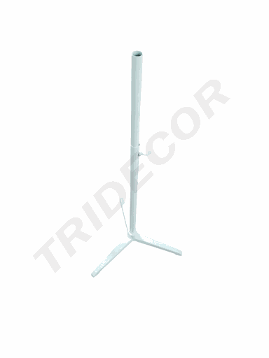 [041168] Trípode Regulable para Bustos Color Blanco