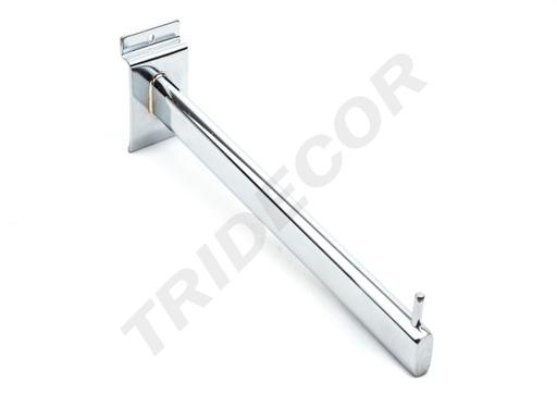 [002009] Colgador Para Panel De Lamas Con 1 Clavo 35 Cm