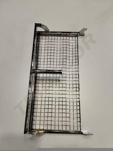 [006191] Double "U" Bar with Shelf Mesh 30X60cm 10X40mm 10 units/box