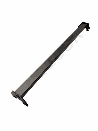 [006198] 黑色单鱼尾横杆Barra simple negra 59,5x5cm 20 unidades/caja
