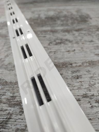 [006201] Cremallera Aluminio Color Blanco 240Cm