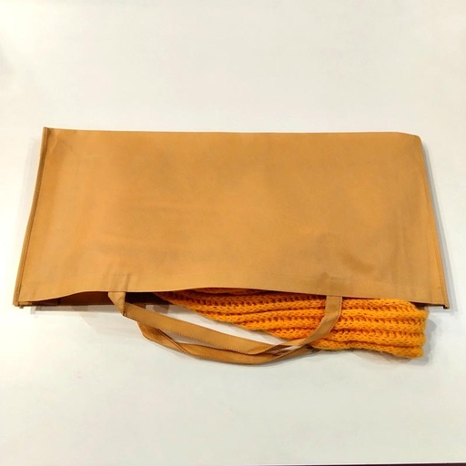 [010059] Camel Color Fabric Bag