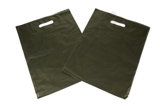 [010075] Bolsas De Plástico 35X45 Cm Puntos Dorados 100 Unidades
