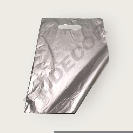 [010758] 高压银灰塑料袋Bolsa Plastico Plata 25x35cm 010123