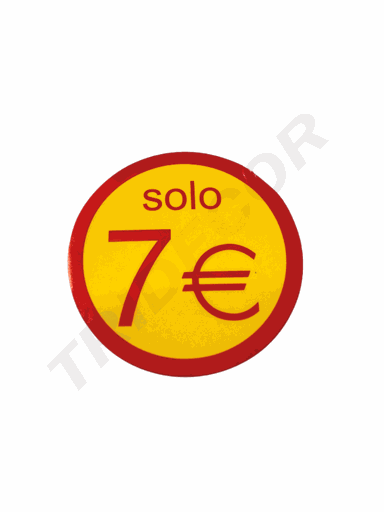 Autocollant Euro 42E uniquement, 500 pièces