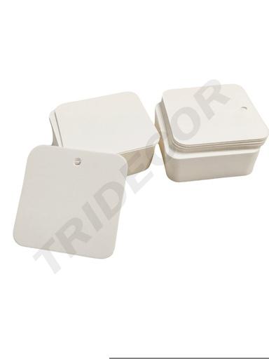 [6014028] White Label Shape A Square Die Cut 5x5