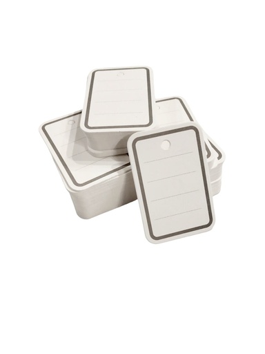 [0141005] White Die-Cut Labels 3X4.5cm 500/Pack