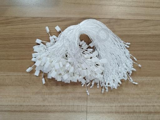 [014120] 白色挂吊牌麻绳Navete Manual Blanco para Etiquetar 1000/Paq 白色手穿线