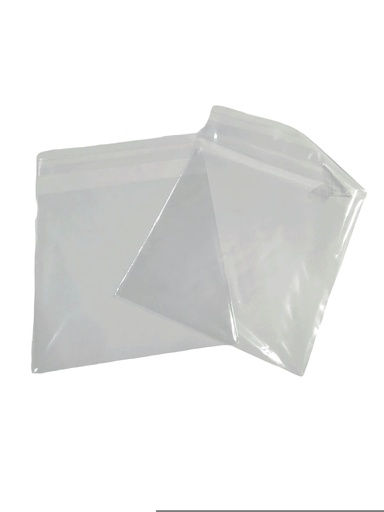 [014799] Bolsa Transparente Adhesiva 15X16+3Cm 100 Unidades