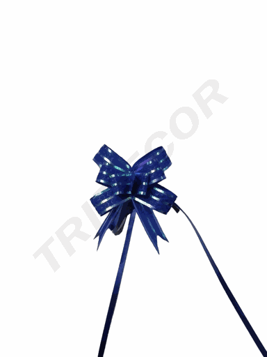 [6014829-4] 深蓝色宽条纹蝴蝶结 la zo Azul Oscuro Fino Con Rallas 