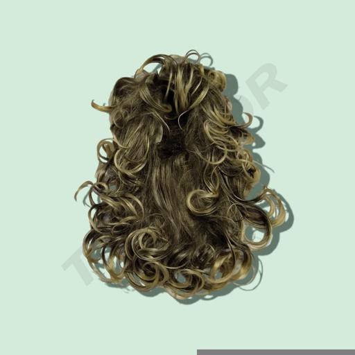 [6030009] Long Wavy Gray Wig