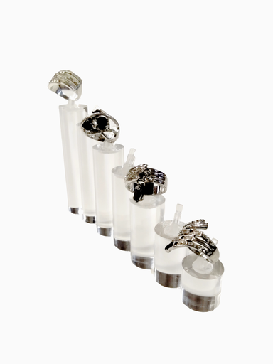 [007161] Cylinder Acrylic Jewelry Display