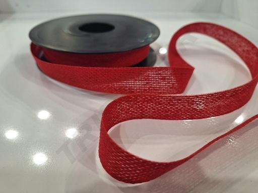 [8031653013880] ROLLO CINTA TELA ROJO 482 NATURE COL 07 20MM 20MT