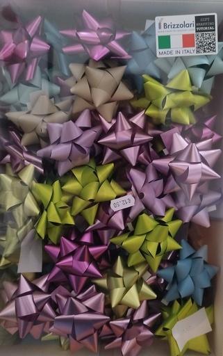 [8031653099068] Adhesive Stars in Glitter Pastel Colors 19mm/70unites3211/6811