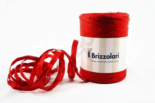 [8031653208149] Red Raffia Ribbon Roll 5Mmx200M 6802 Col07