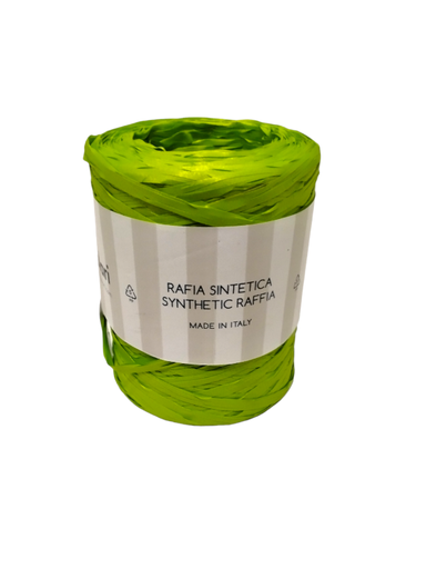 [8031653208569] Pistachio Raffia Ribbon Roll 6802 Raf Lmm 5