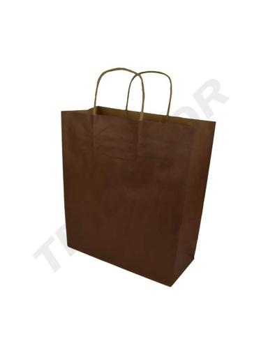 [010608] Pungă de hârtie maro 22X10X29CM 25/PACHET 300/CUTIE