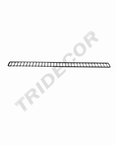 [013116-MG2] Guarda-corpo Cinza com Grade Vertical 120cm 100 unidades/caixa